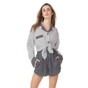 NEW AMUR Gianna Top Polka Dot